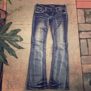 Amethyst 5 Tall blue jeans